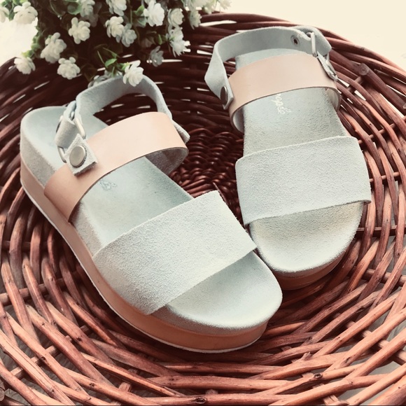 Free People Little Rock Flatform Leather Sandals - Picture 2 of 7